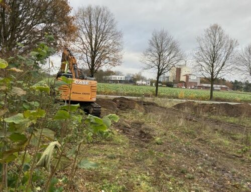 Vorbereitungen für den Anbau gestartet