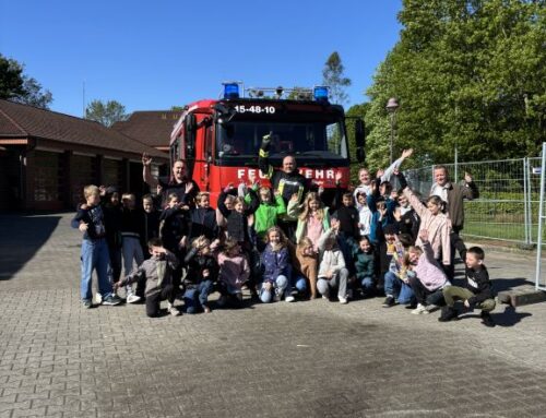 Fahrt zur Feuerwehr