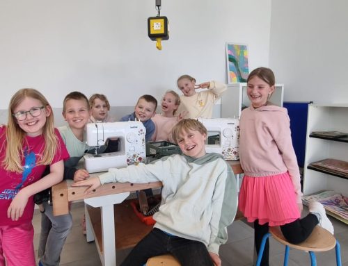 Kreativ an der Nähmaschine – unsere neue Näh-AG