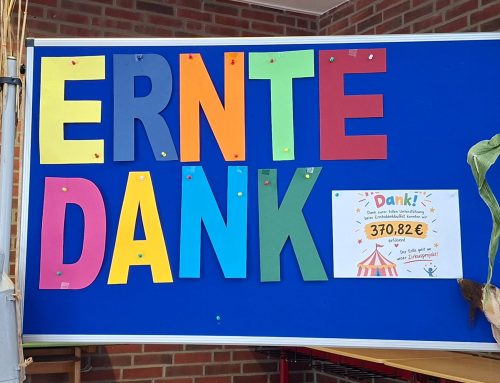 Erntedankfest, Schulrallye und ein Besuch im Rathaus